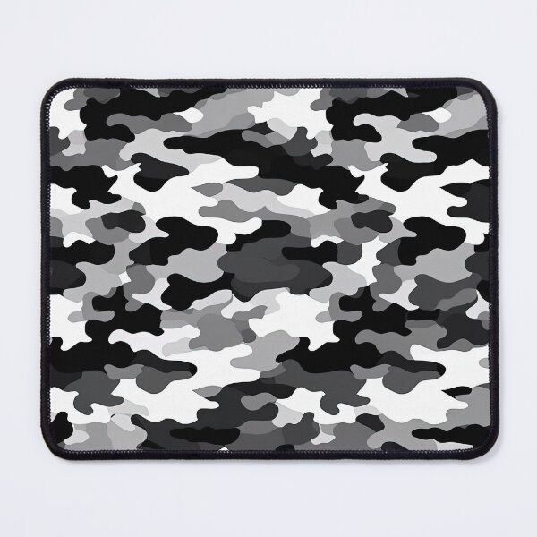 Item preview, Grey, White, and Black Camo Pattern designed and sold by RockingPandS.