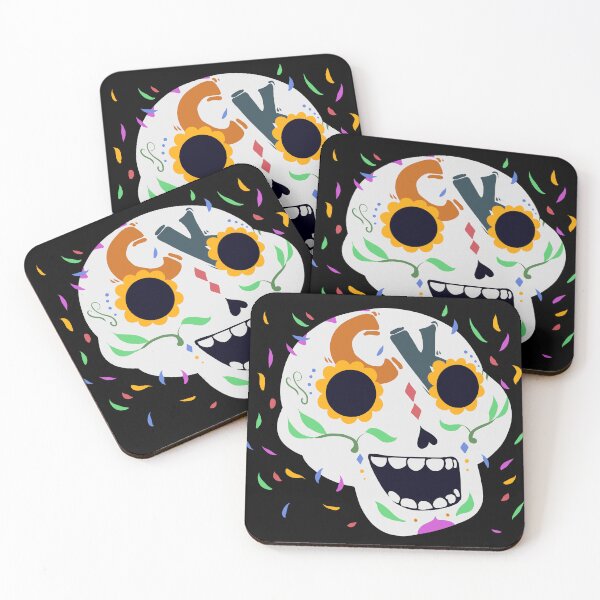 Item preview, Chaos Kidz | Day of the Dead Skull designed and sold by Elyse Illustrations.