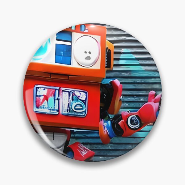 Item preview, A funky robot | graffiti aesthetic  designed and sold by spinolator.