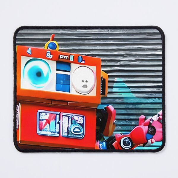 Item preview, A funky robot | graffiti aesthetic designed and sold by spinolator.