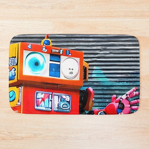 Item preview, A funky robot | graffiti aesthetic  designed and sold by spinolator.