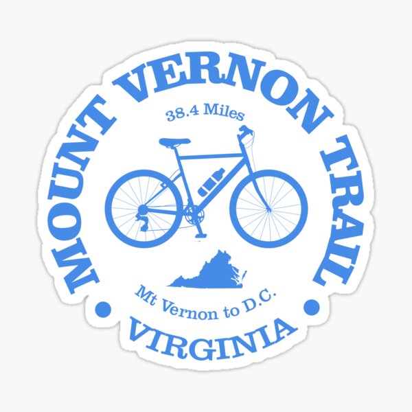 Item preview, Mount Vernon Trail (Cycling) designed and sold by curranmorgan.