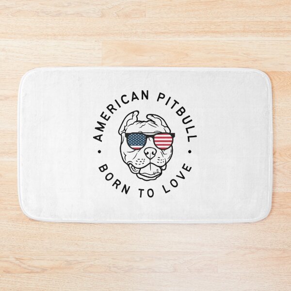 Item preview, American pitbull logo designed and sold by lebarbu.