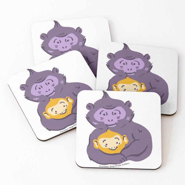 Item preview, MONKEY FATHER HUG designed and sold by MiracleNicolas.