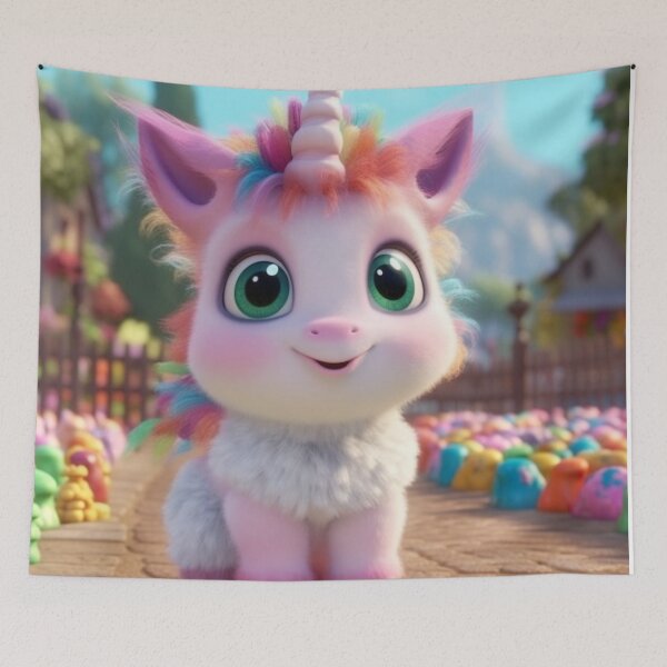 Item preview, Unicorn Cloud of Sweetness Edition - World of Candy Collectible designed and sold by DigitalPixelize.