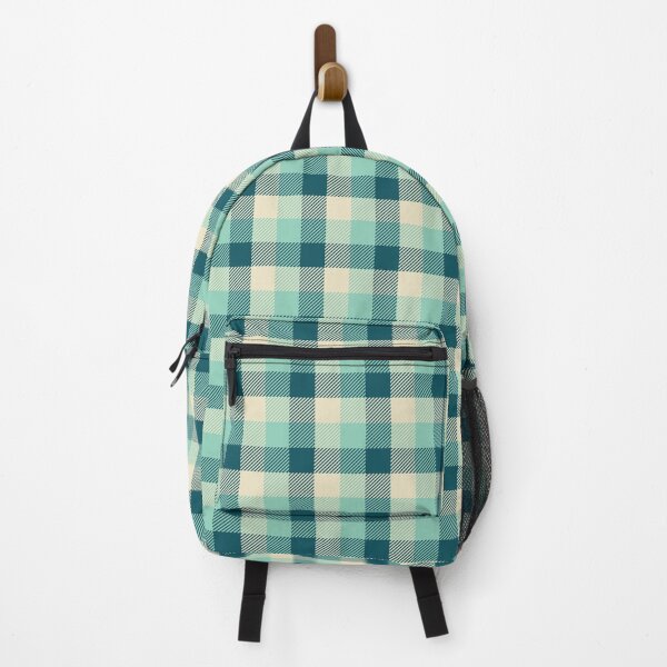 Item preview, Retro Green Plaid Pattern designed and sold by ArtMeetsPizza.