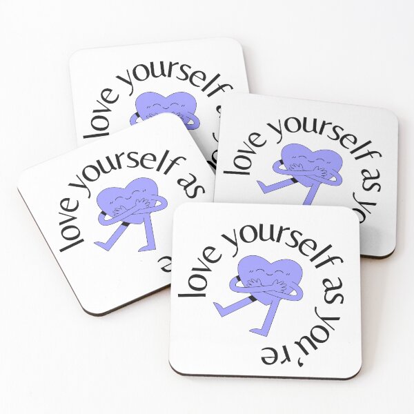 Item preview, "love yourself as you're" blue version designed and sold by danielaara.