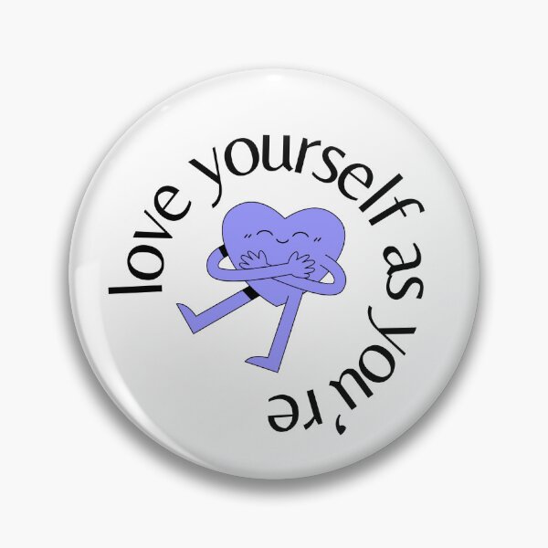 Item preview, "love yourself as you're" blue version designed and sold by danielaara.