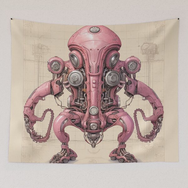 Item preview, Octopus Cyborg Version 3 designed and sold by Patrickgregorie.