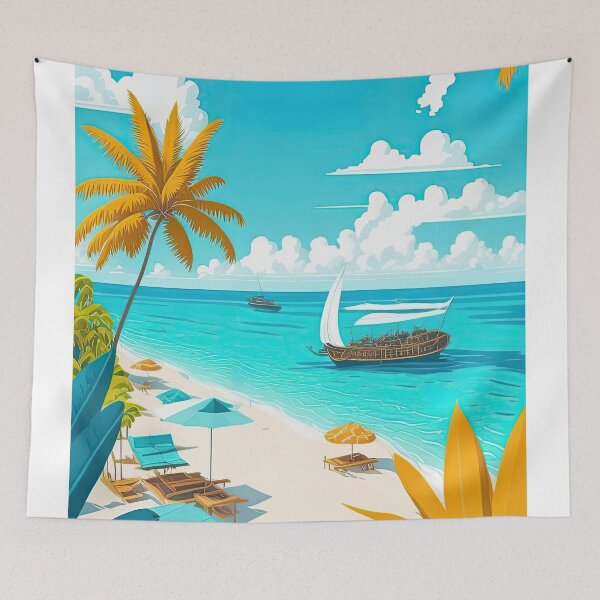 Item preview, Maldives designed and sold by fleurdesignart.