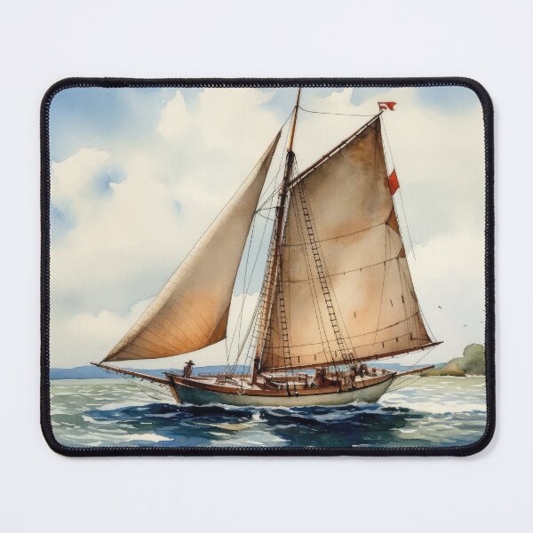Item preview, Sailboat Watercolor designed and sold by Offsite.