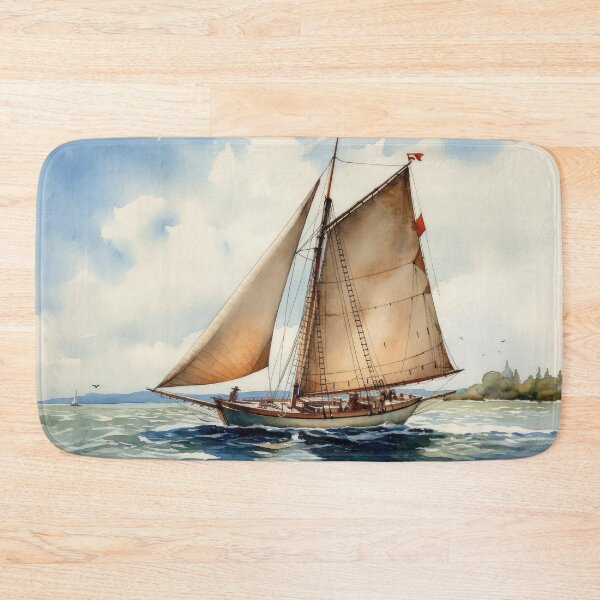 Item preview, Sailboat Watercolor designed and sold by Offsite.