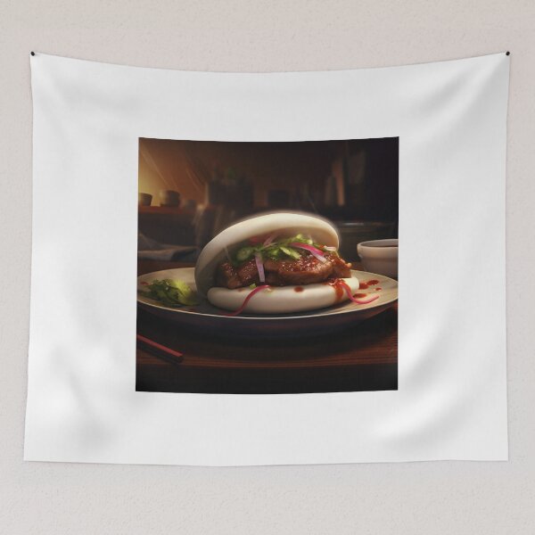 Item preview, Bao appetizer sweet and juicy designed and sold by boldbrushstroke.