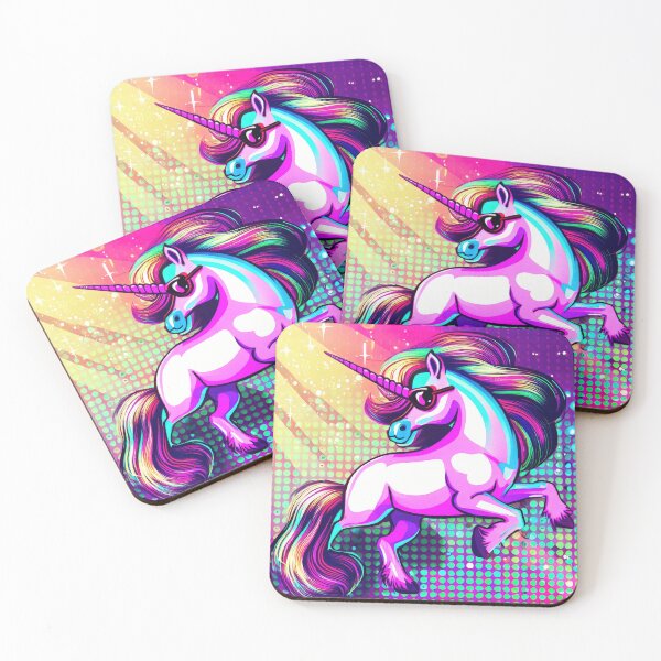 Item preview, Barbiecore Unicorn in Disco Dream designed and sold by pocketart2023.