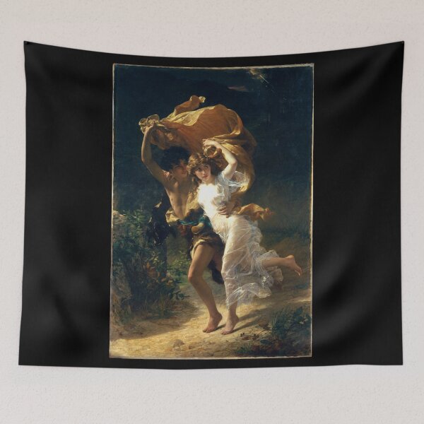 Item preview, The Storm by Pierre Auguste Cot 1880 designed and sold by KathteeDesign.