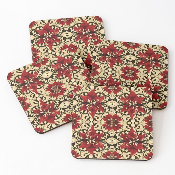 Item preview, Art Deco Blooms: Elegant Floral Pattern Inspired by the Roaring Twenties designed and sold by lg whittaker.