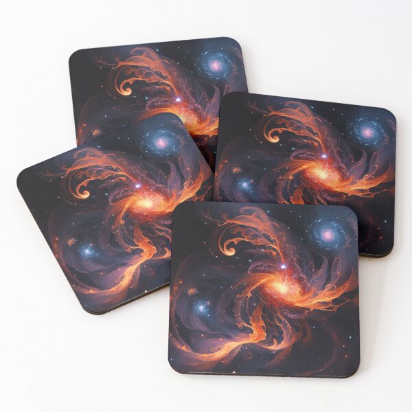 Item preview, Fire Stars and Swirling Wind designed and sold by mdhanim.