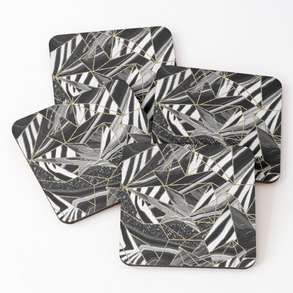 Item preview, Zebra Diffusion: Monochrome Fusion of Textures designed and sold by ErSilme.