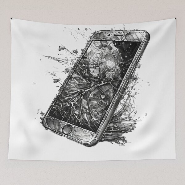 Item preview, Smashed Screen designed and sold by urbannft.