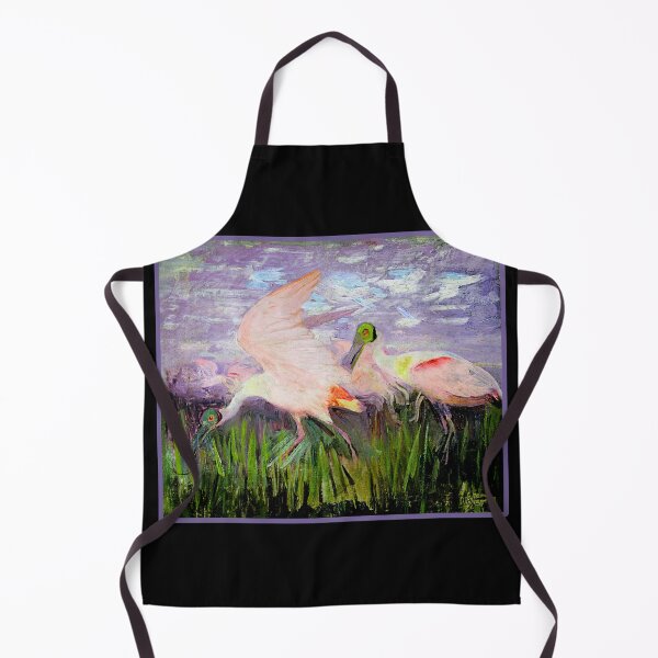 Item preview, Tropical Roseate Spoonbill Bird Study II designed and sold by KathteeDesign.