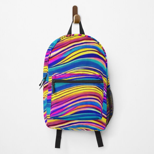 Item preview, Abstract Colorful Rainbow Wavy Pattern designed and sold by calibrit.
