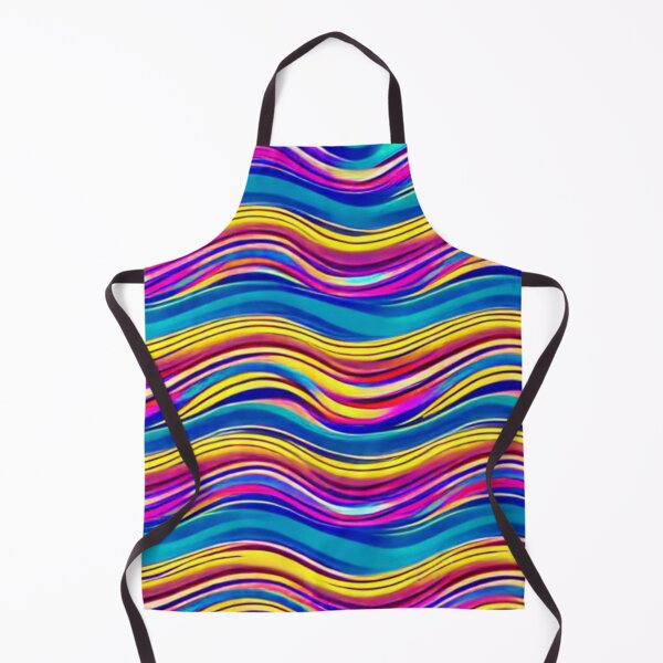 Item preview, Abstract Colorful Rainbow Wavy Pattern designed and sold by calibrit.