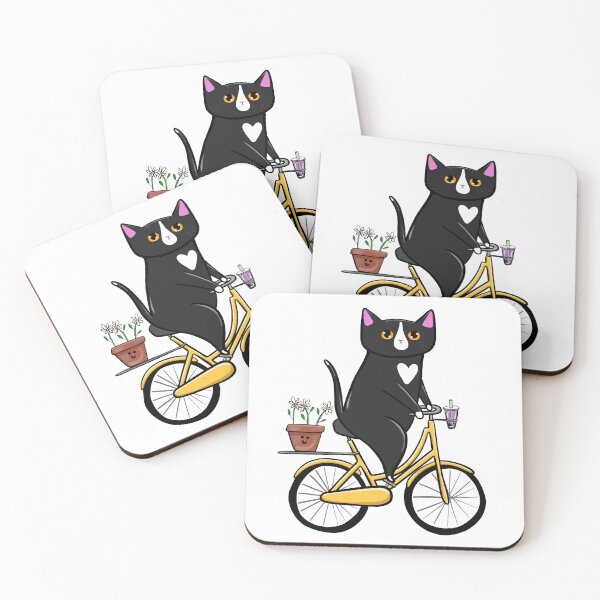 Item preview, Boba Bicycle Ride designed and sold by KilkennyCat Art.