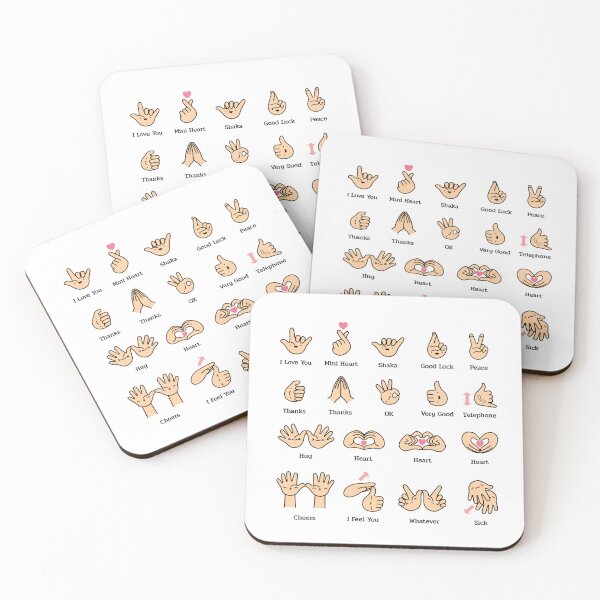 Item preview, Hand gesture | Fingerspell | I hear you designed and sold by sisidea.