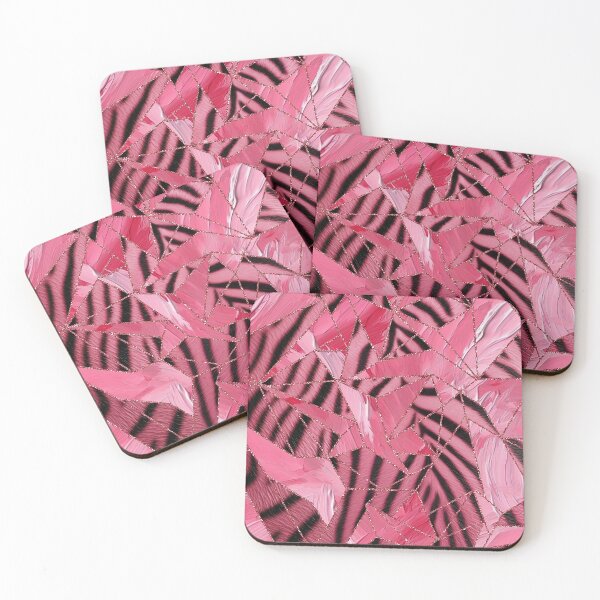 Item preview, Zebra Diffusion: Pink Fusion of Textures designed and sold by ErSilme.