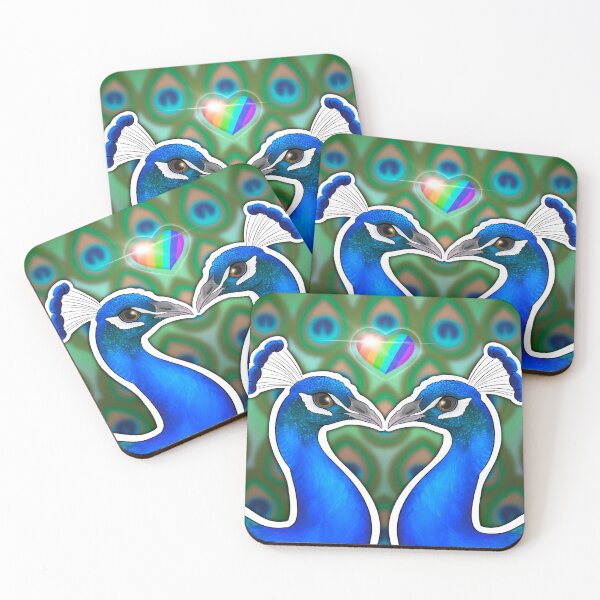 Item preview, Peacock Couple designed and sold by jastinamor.