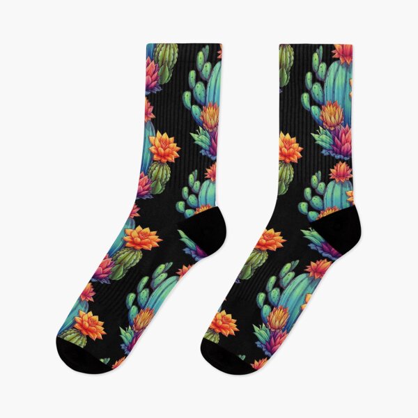 Item preview, Cactus Blooming with Orange Flowers designed and sold by LilyBell6.