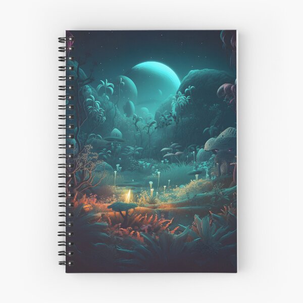 Item preview, Alien Jungle designed and sold by DigitalPalette1.