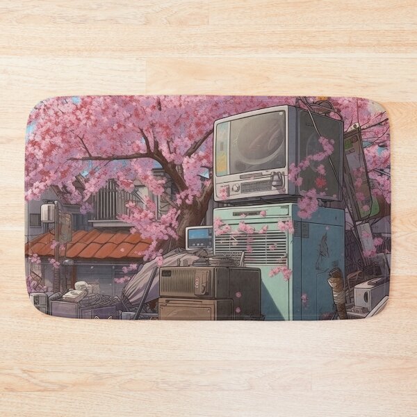 Item preview, Cats Anime Cherry Blossom designed and sold by HaydenlostOn.