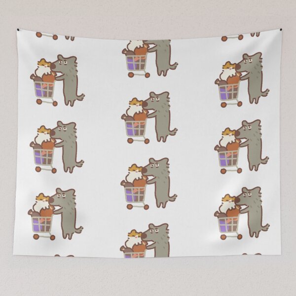 Item preview, Scavenging Puppies and Kitties designed and sold by GnatDesigns.