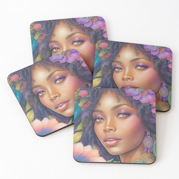 Item preview, Vivid Afro Girl designed and sold by printorina.