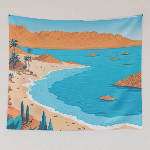 Item preview, The Dead Sea designed and sold by fleurdesignart.