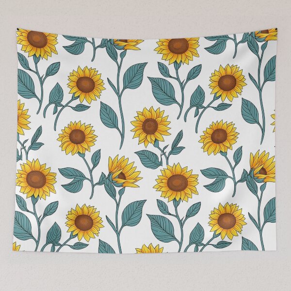 Item preview, The Sunflowers Field Patter designed and sold by victorsuarez.