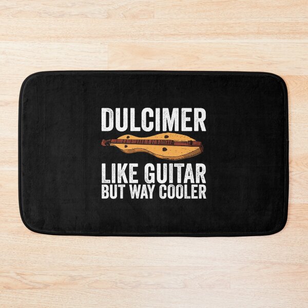 Item preview, funny dulcimer instrument quote - Dulcimer like guitar but way cooler designed and sold by nubiguru.