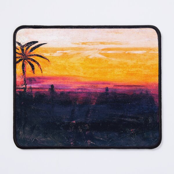 Item preview, Tropical Sunset Beach Scene Art designed and sold by KathteeDesign.