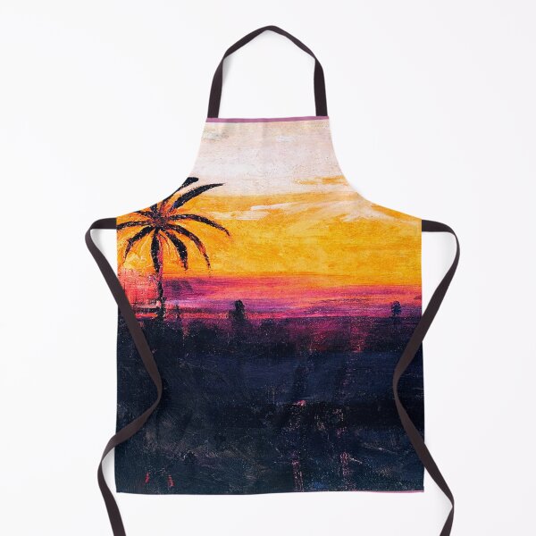 Item preview, Tropical Sunset Beach Scene Art designed and sold by KathteeDesign.
