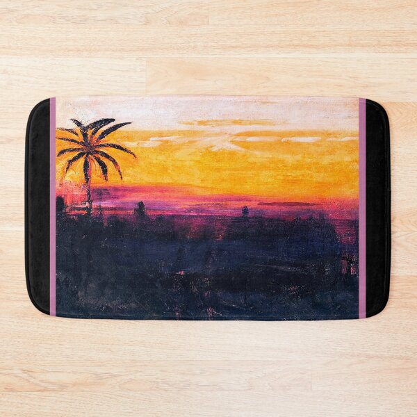 Item preview, Tropical Sunset Beach Scene Art designed and sold by KathteeDesign.