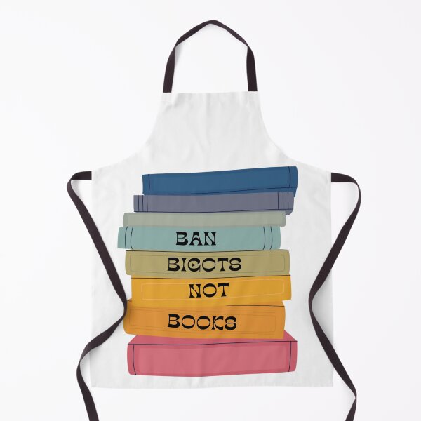 Item preview, Ban Bigots Not Books - Anti book banning censorship designed and sold by MyThirdFavorite.