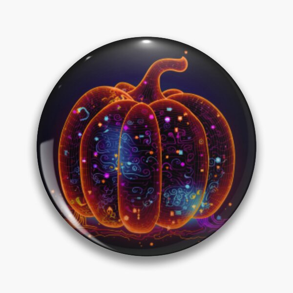 Item preview, Digital Circuitry Pumpkin: Unleashing Technological Wonders for Halloween designed and sold by HalloweenMStore.