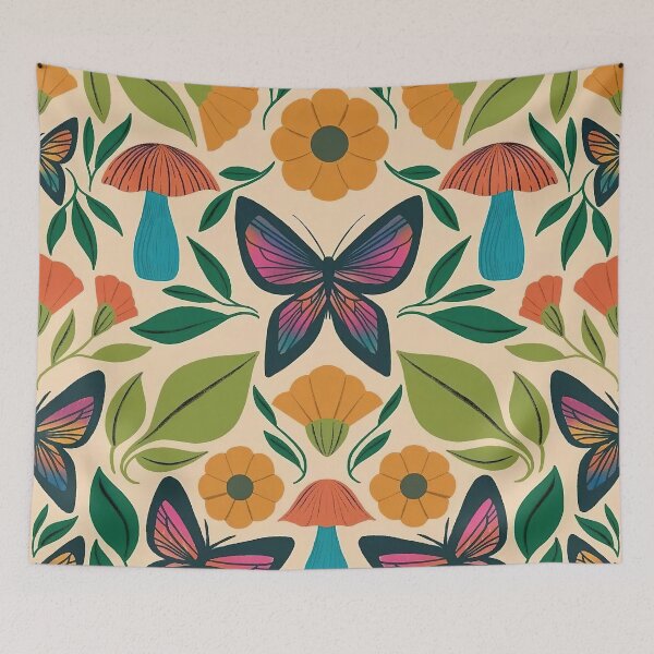 Item preview, Butterfly Mushroom designed and sold by kathycatliin.