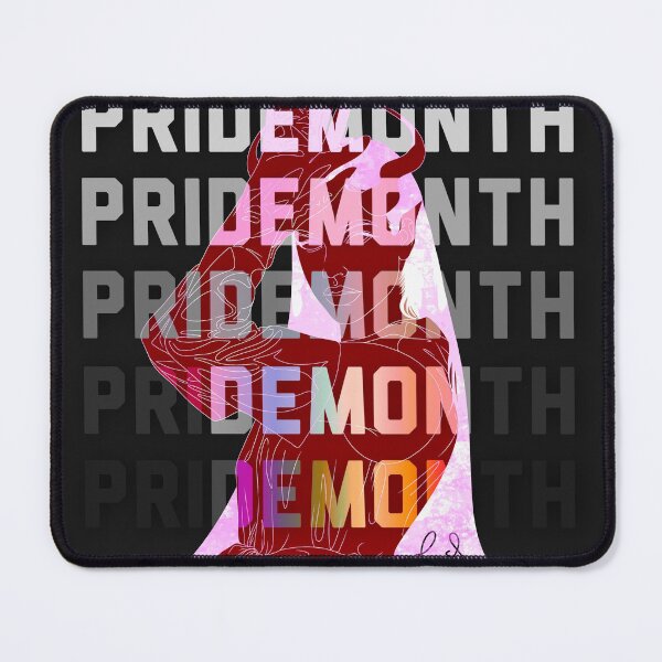 Item preview, Pride Month Demon meme shirt designed and sold by CaramellaStevie.