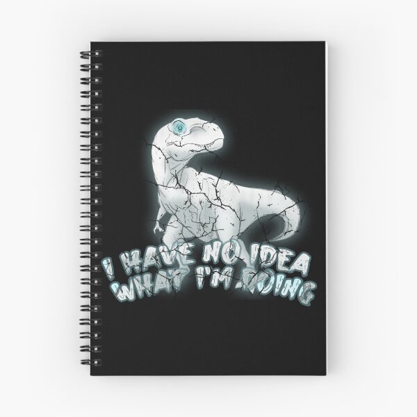Item preview, I have no idea what I'm doing - White on Black designed and sold by Adam 7ea.