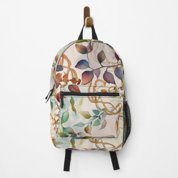 Item preview, Fall Colors Leaf Design - A Watercolor Pattern Inspired by Celtic Knotwork designed and sold by stateofhuman.