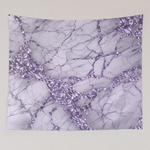 Item preview, Amethyst Crystalline: Purple Crystal Marble designed and sold by ErSilme.