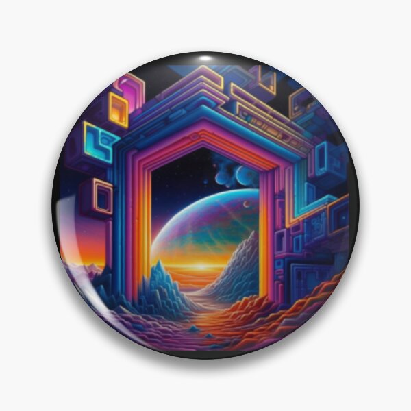 Item preview, Space Portal: Journey into the Cosmos with Vibrant Transcendence designed and sold by centaurydesigns.