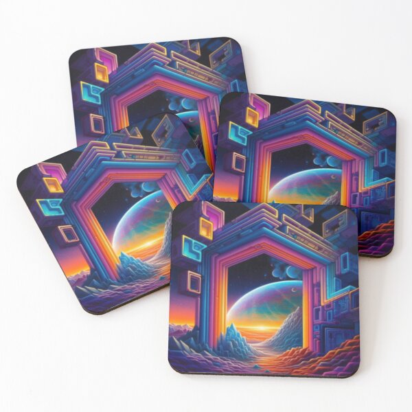 Item preview, Space Portal: Journey into the Cosmos with Vibrant Transcendence designed and sold by centaurydesigns.